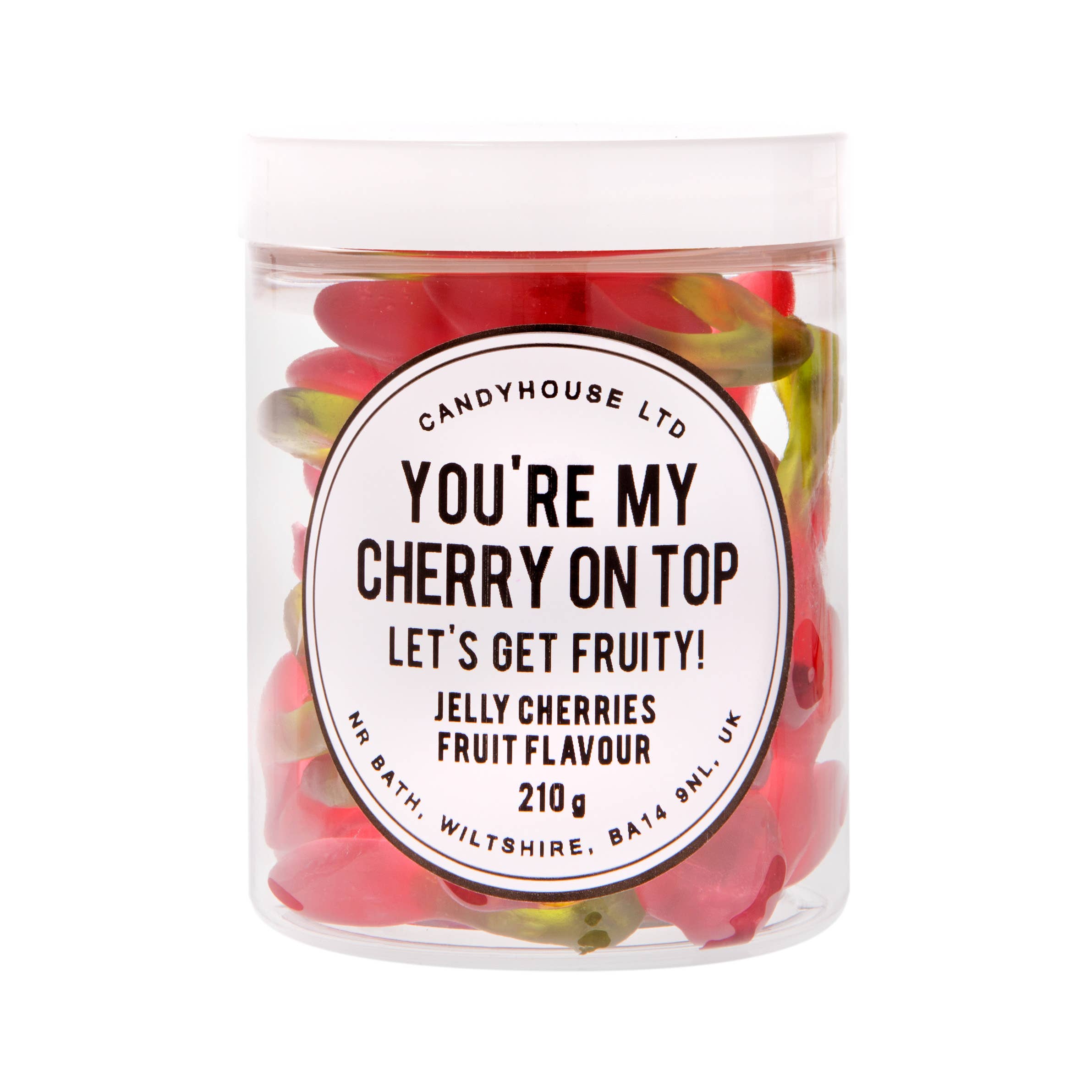 Candyhouse Ltd – wholesale Gummy – Valentines Twin Cherries in Jam Jar2