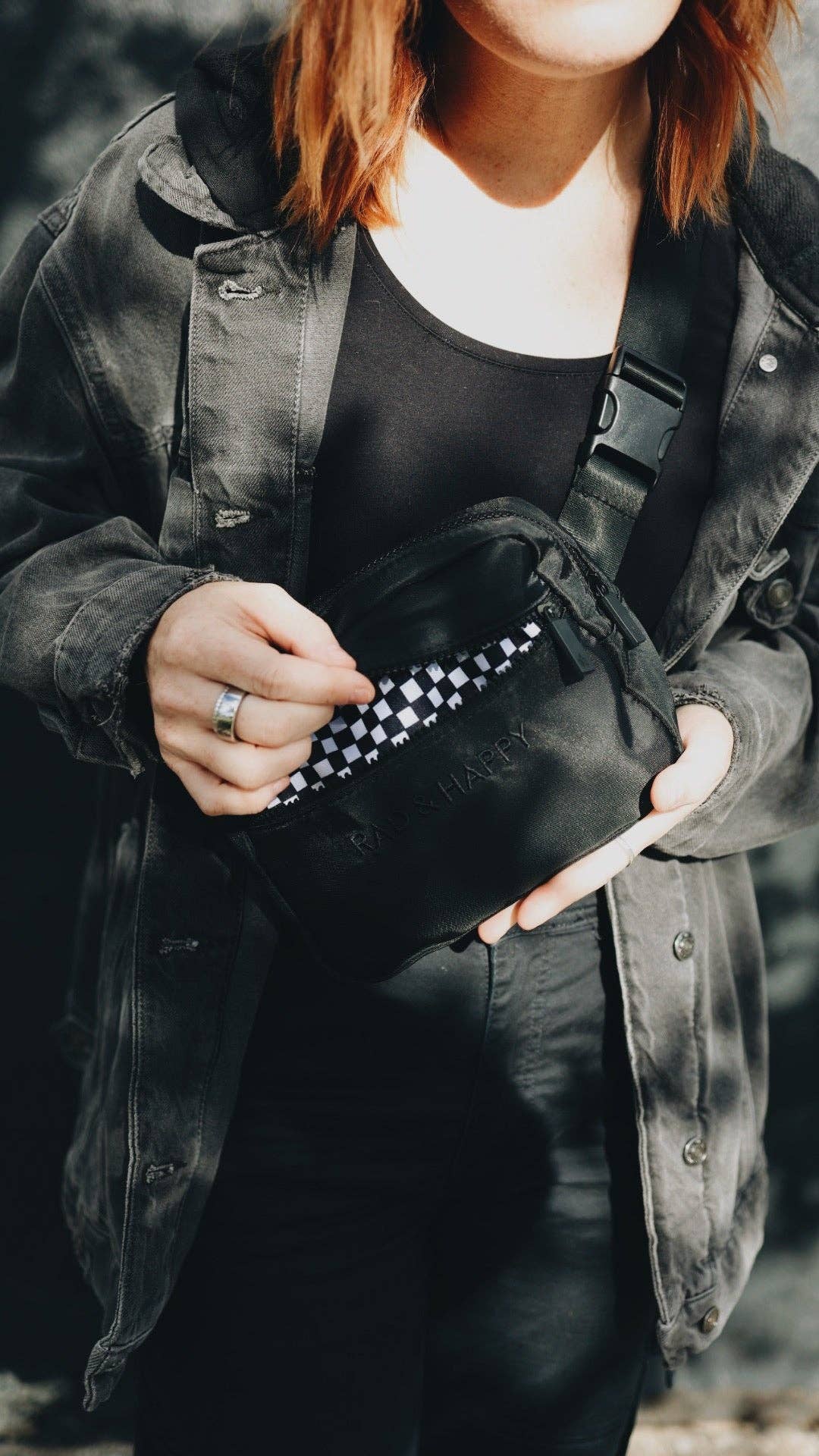 Rad & Happy - Wholesale Belt Bag - Kids - Blackout Rad Pack6