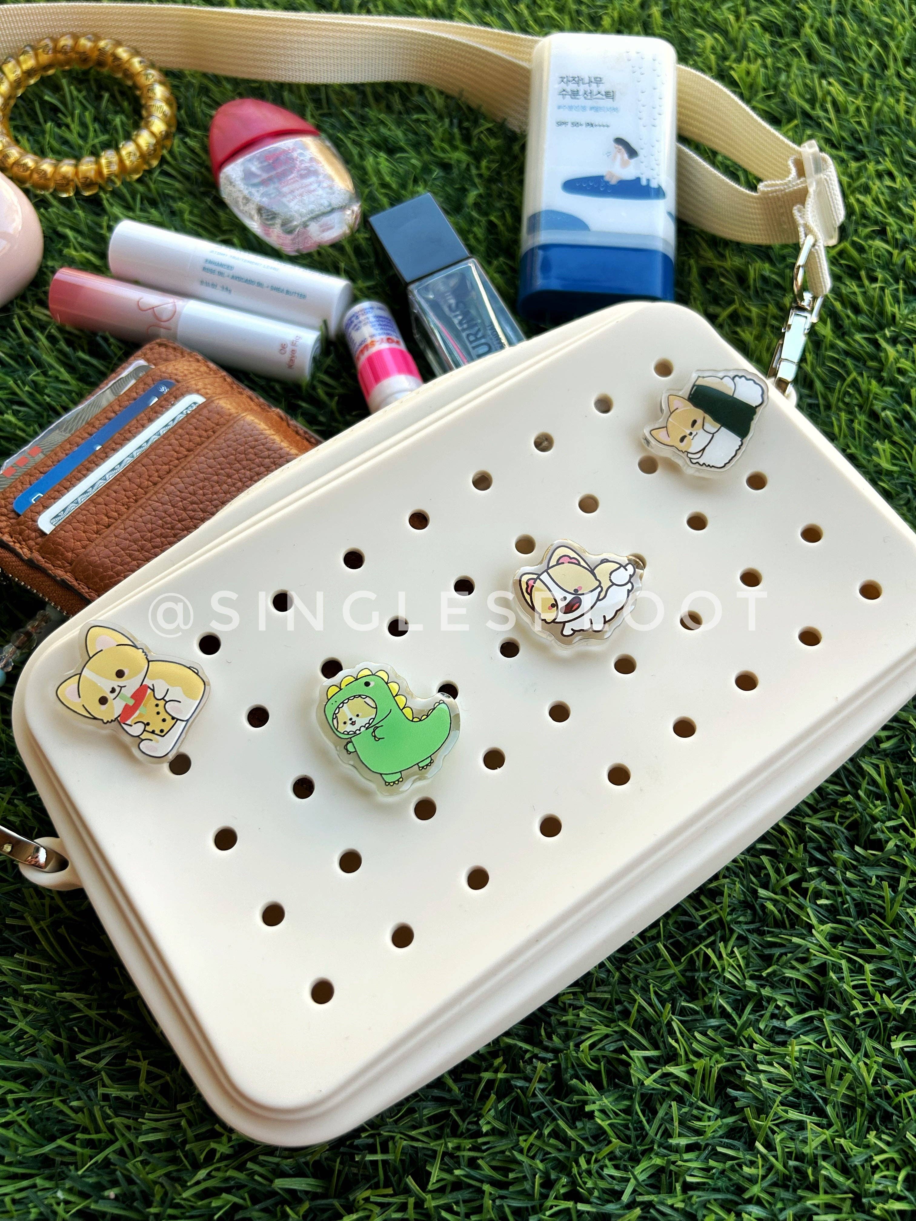 Single Sploot - Wholesale Crossbody Bag - Women's - Charm Bag (Black)2