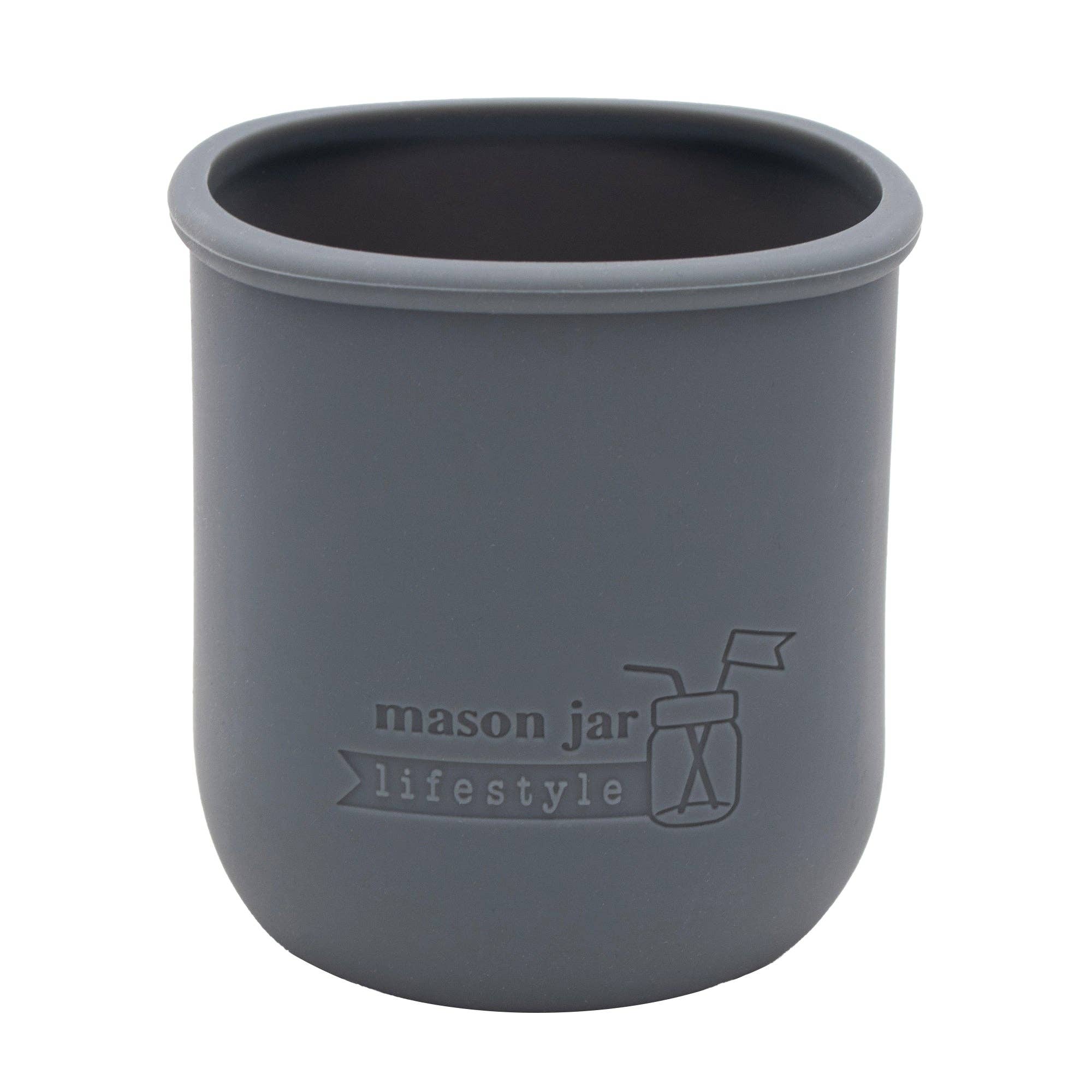Mason Jar Lifestyle - Wholesale Drink Huggers & Koozies - Silicone Sleeve for Regular Mouth Pint 16oz Mason Jars5