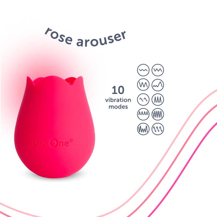 plusOne - Wholesale Sex Toy - plusOne Rose Arouser2