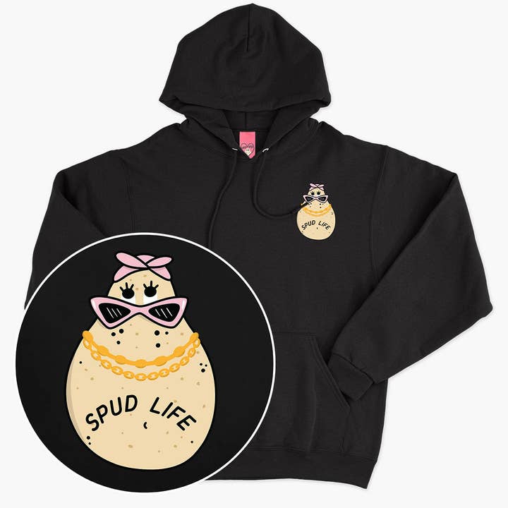 Sudadera con capucha Spud Life (Unisex) para venta al por mayor de SassySpud