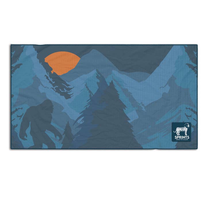 Sasquatch Mini Towel for wholesale by Sprints