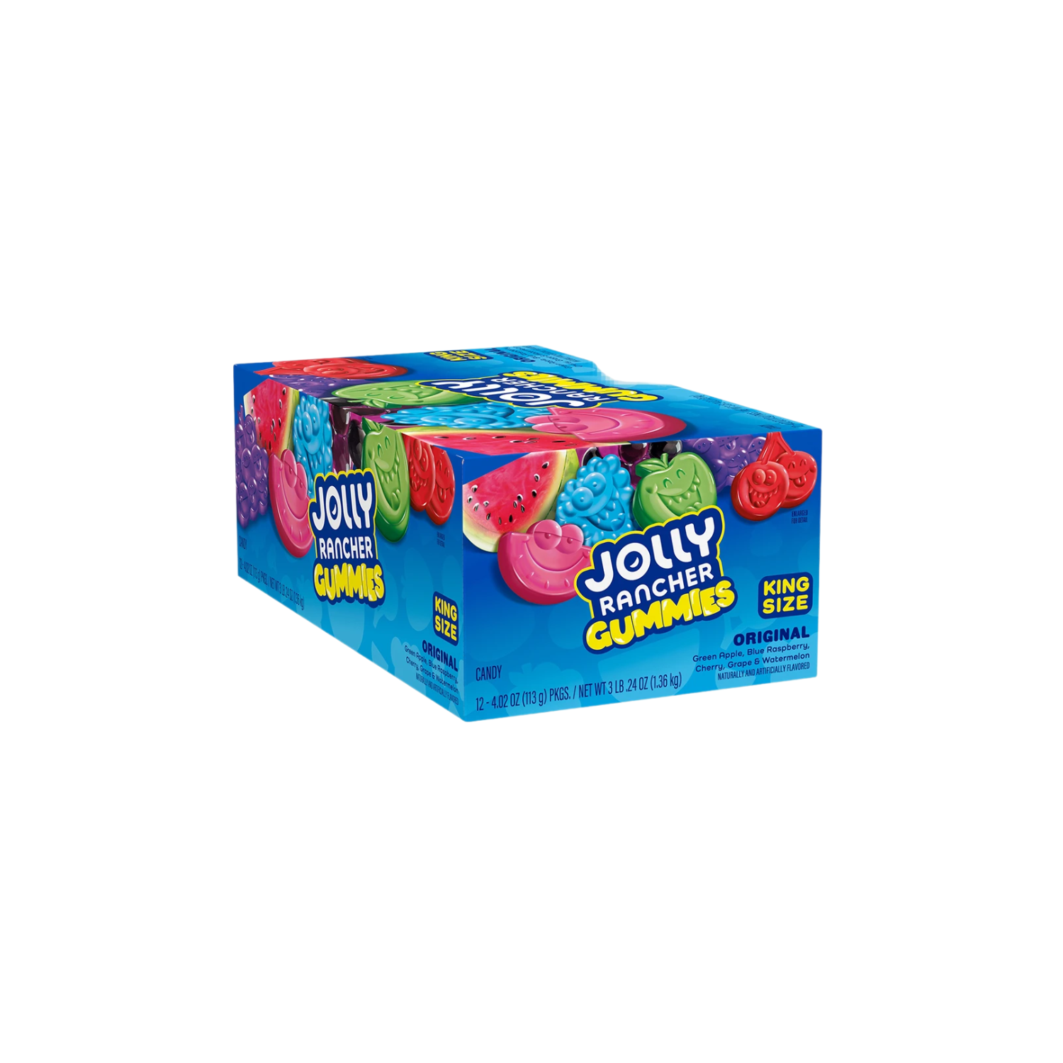 Shop The King - Wholesale Gummy - Jolly Rancher King Gummies 4.02 oz 12 Per Box0
