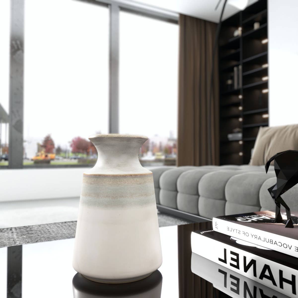 Vertuu Design Inc. – Engroshandel Vase – Neptune keramisk bordvase, lille6