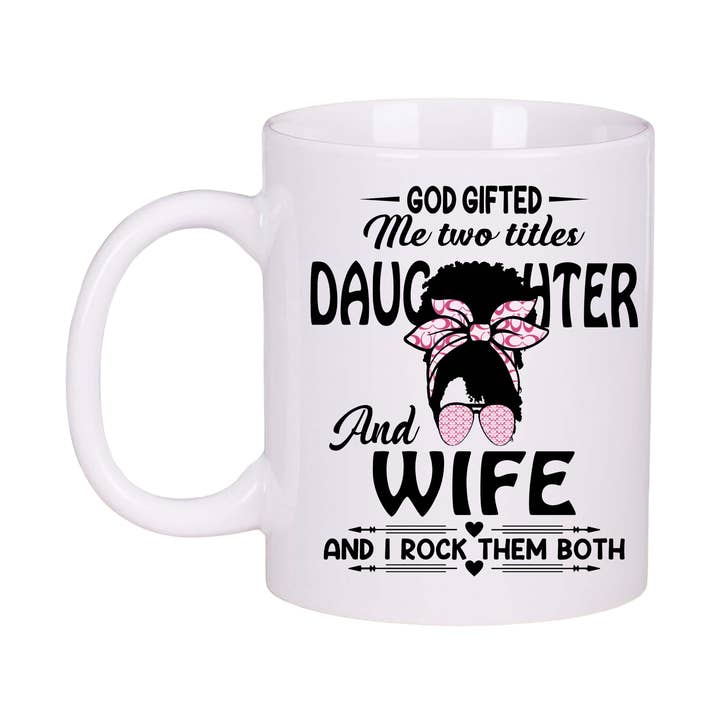 Conjunto de Canecas de Café e Chá de Apreciação de Aniversário para Filha e Esposa Presente para Ela por atacado de Inspire Me Positive