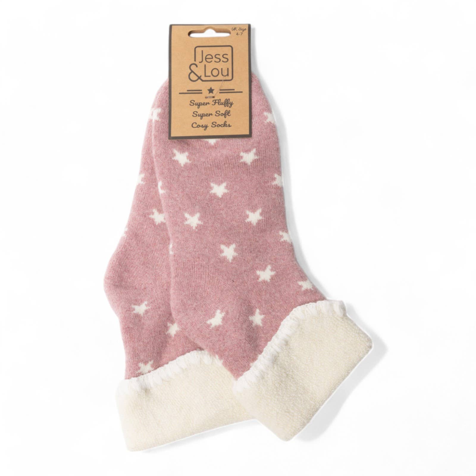 Jess & Lou - Wholesale Socks - Women's - Star Cosy Cuff Socks 2