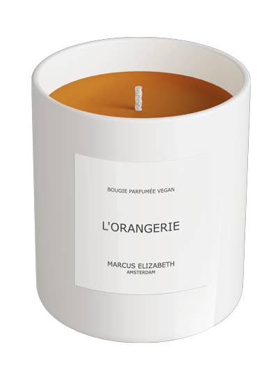 L'Orangerie Perfume Candle for wholesale by Marcus Elizabeth