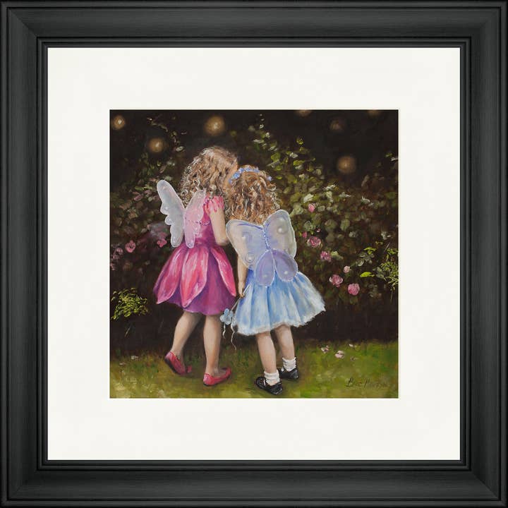 Do You Believe In Fairies Square Framed Print (13" or 19") for wholesale by Bree Merryn Art Ltd