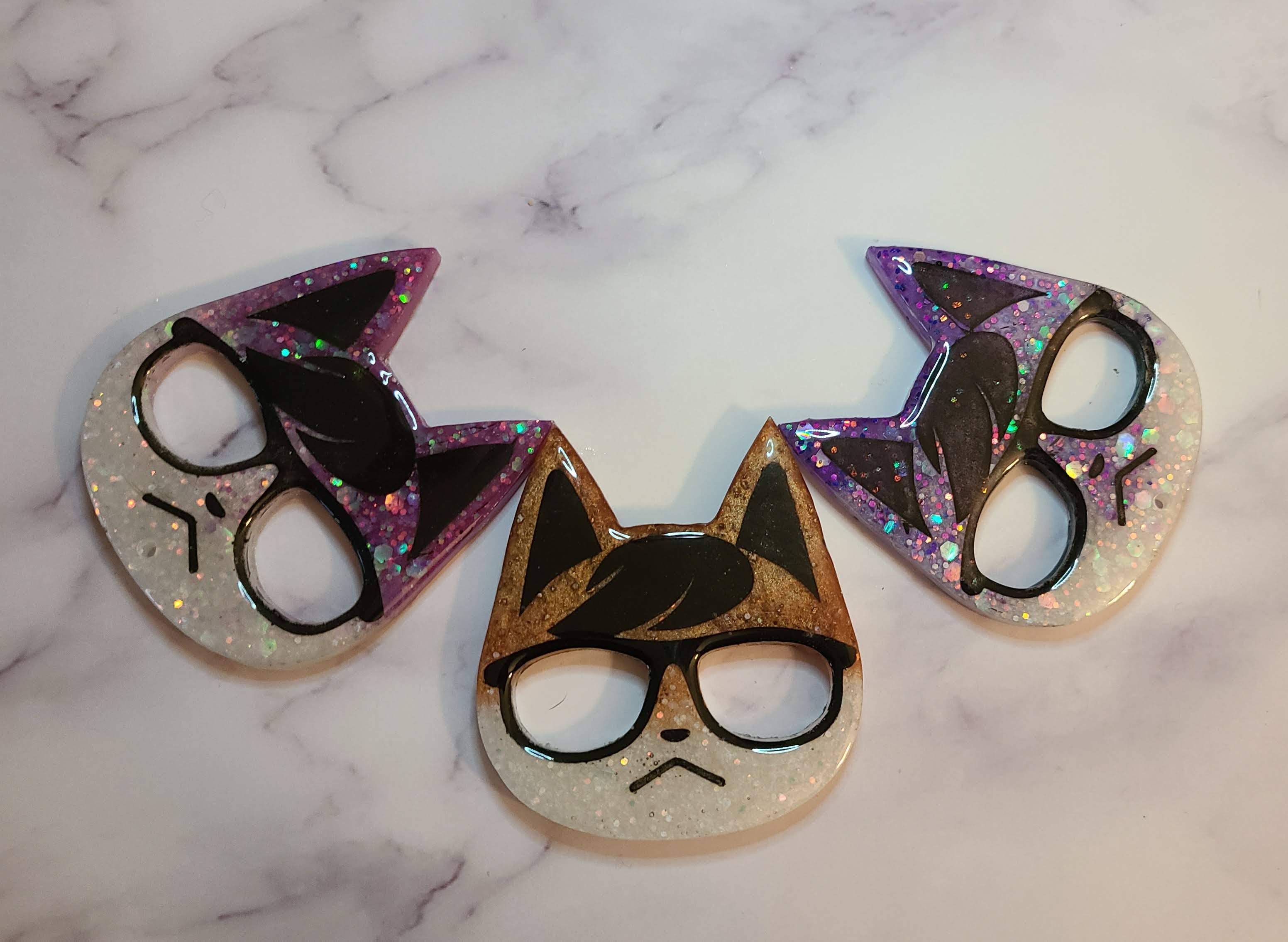 The Witchin Waifu – wholesale Keychain – Women's – Animal Crossing Cat Villager Inspired Self Defense Keychain6