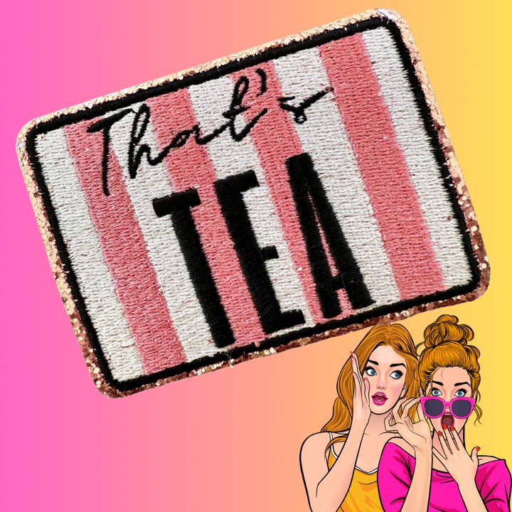 That’s Tea Trucker Hat Patch for wholesale by The Onion Patch