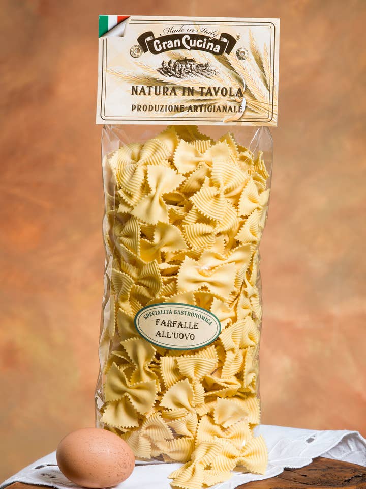 Grandma's Egg Farfalle 500g for wholesale by TAB GREEN LINE SRL (Gran Cucina)