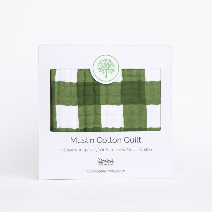 Parker Baby Co. - Wholesale Quilt - Kids & Baby - Green Buffalo Quilt8