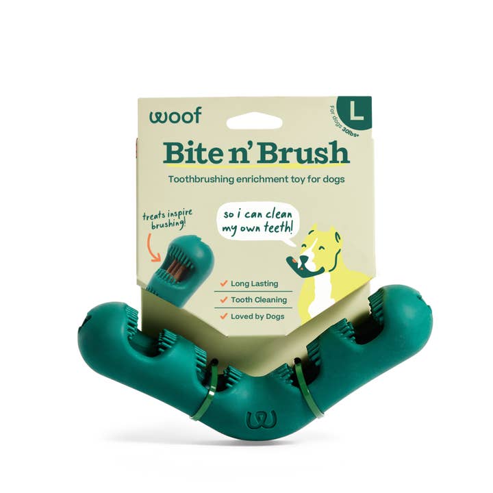Woof - Wholesale Pet Chew Toy - Dog - The Bite n' Brush
