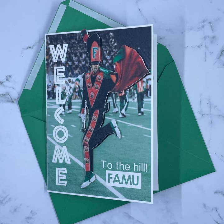 D. Johnson & Co Greetings - Wholesale Everyday Greeting Card - FAMU Welcome To The Hill Card3