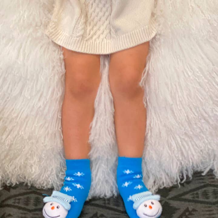 Liventi - Wholesale Socks - Baby - Snowman Christmas Boogie Toes Rattle Socks