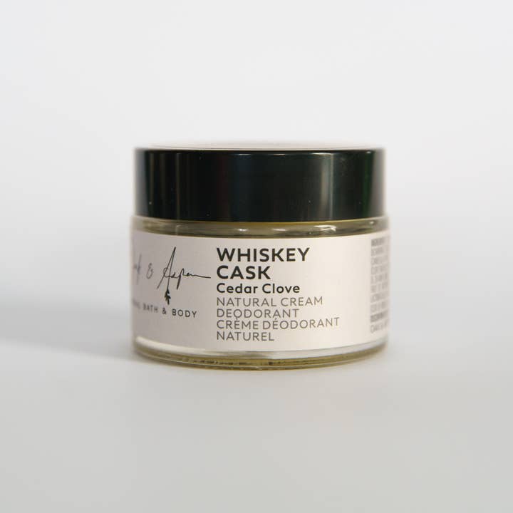 Oak & Aspen Soapery - Wholesale Deodorant - Unisex - Deodorant: Whiskey Cask