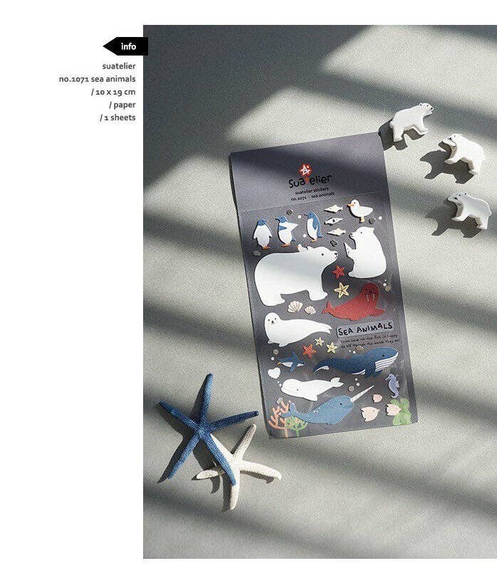 Hello Claws Limited – Adesivo por atacado – Suatelier | Animais Marinhos1