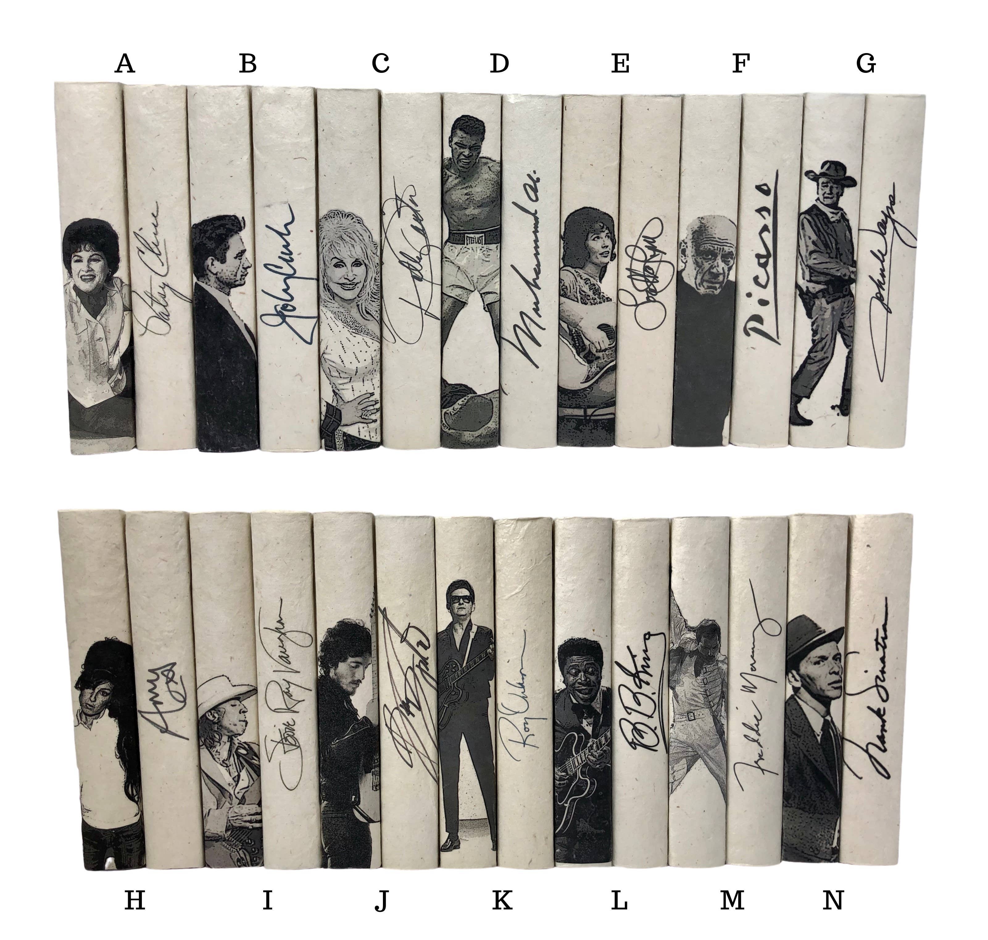 E. Lawrence, Ltd. – wholesale Display book – 2 Vol. Artist Autograph Series 2 Off-White Cover 8.5"0