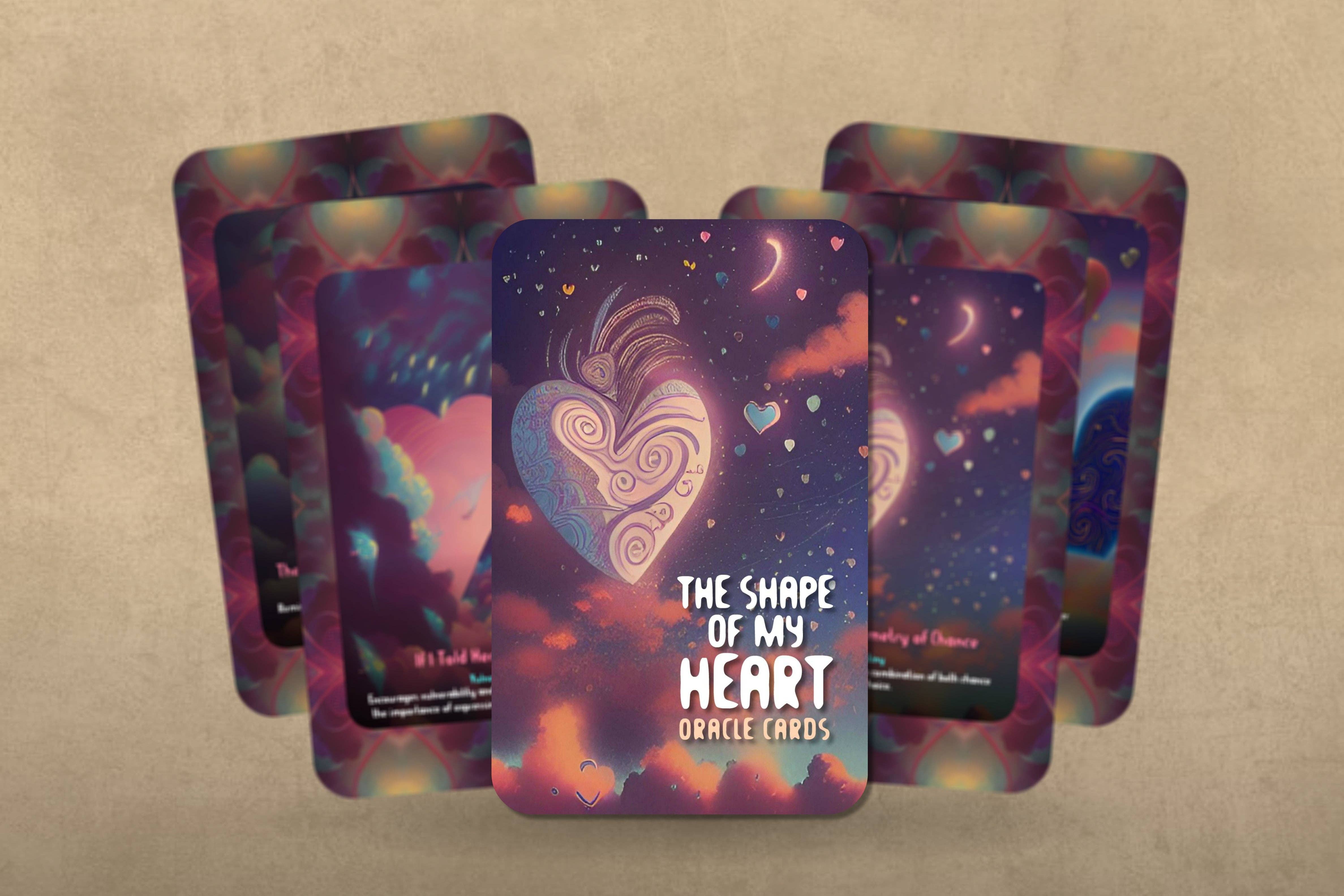 Ibiza Tarot USA – wholesale Tarot cards – The Shape of my Heart - Oracle Cards5
