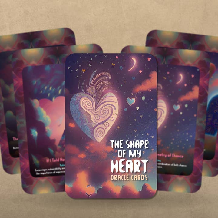 Ibiza Tarot USA – wholesale Tarot cards – The Shape of my Heart - Oracle Cards5