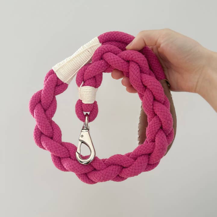 Monli Handcrafted Pet Toys - Wholesale Pet Leash - Dog - Handmade Sustainable Cotton Rope Dog Leash, Eco-friendly3