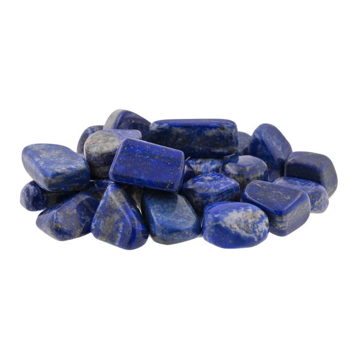 Lapis Lazuli Tumbled Stones - 1 lb for wholesale by Rock Restock