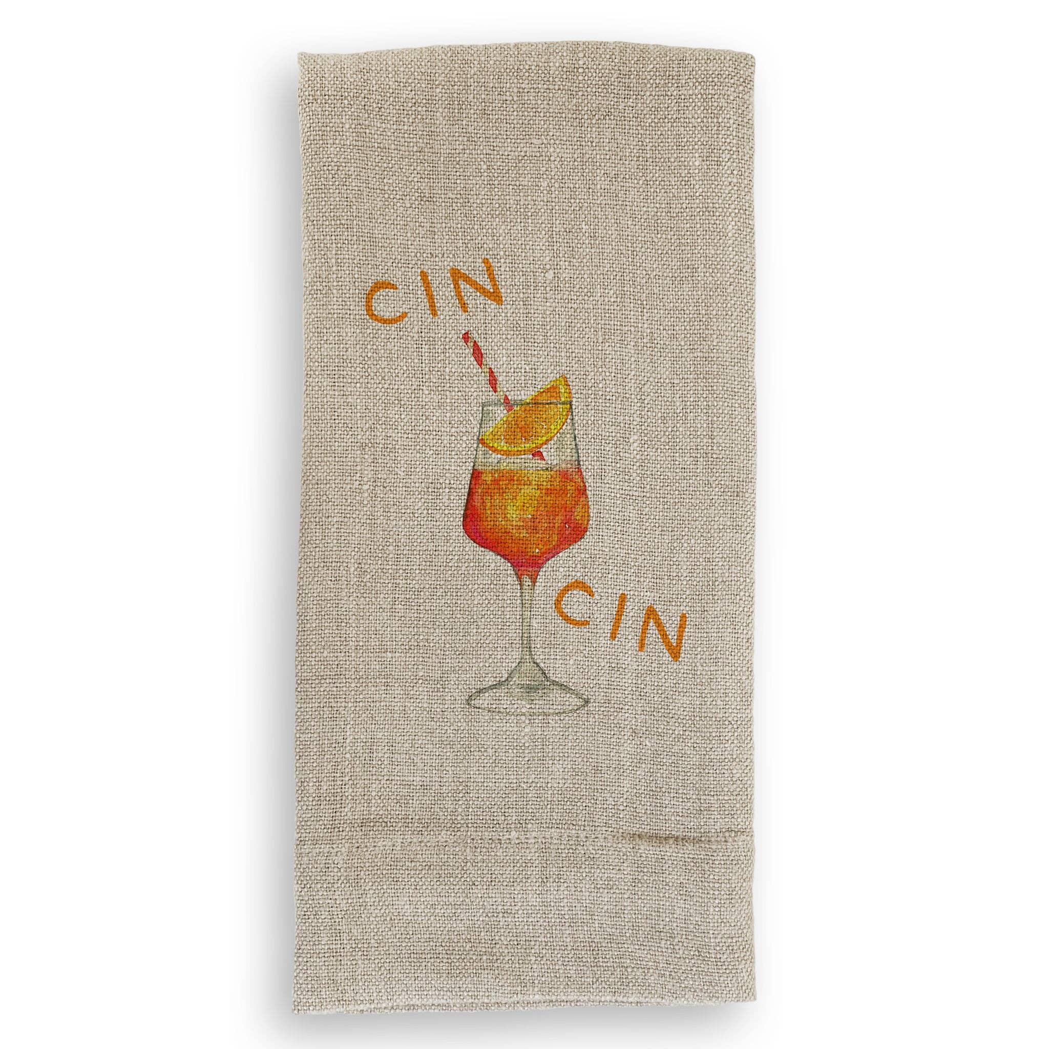 French Graffiti – wholesale Tea towel – Aperol Spritz1