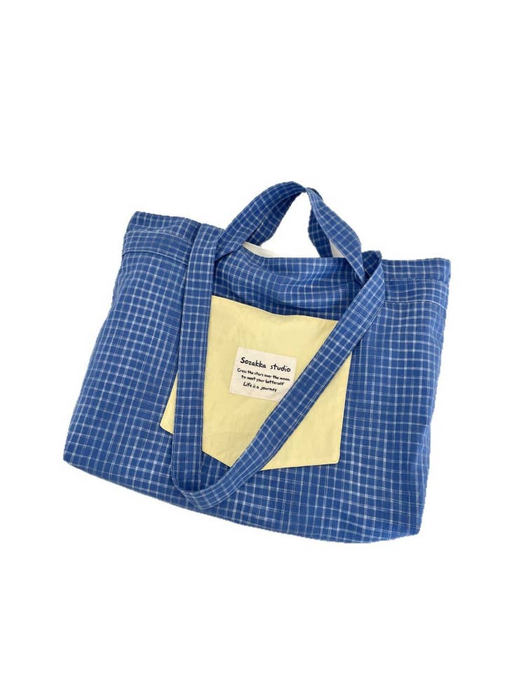 Cosbai - Patchwork Ruitjes Tas & Schoudertas voor wholesale door Funkyrel® Atzbranding Limited