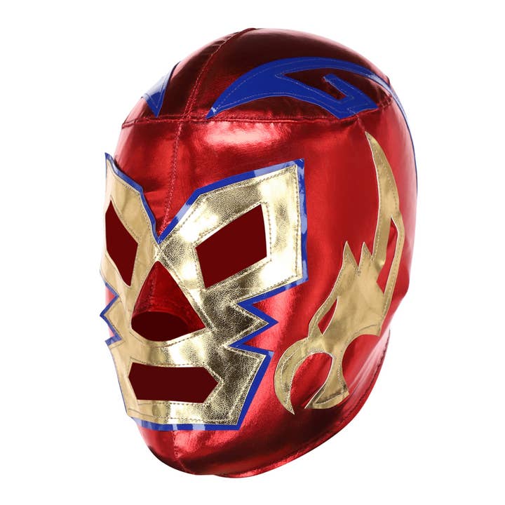 Three Mask - Venta al por mayor Disfraz - Unisex - Máscara de Lucha Libre (Dr. Wagner) | Auténtica máscara de luchador mexicano Pro-Fit