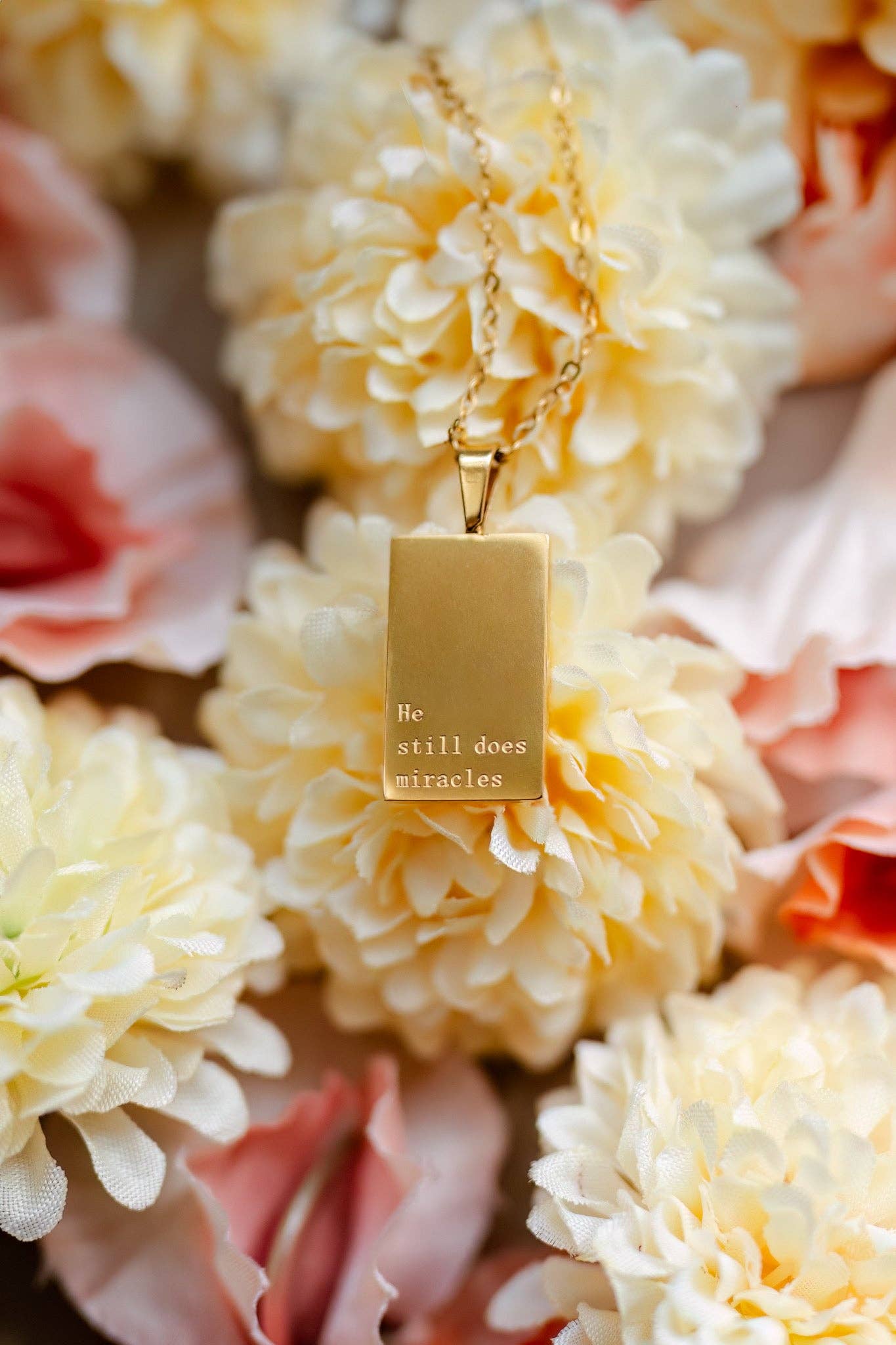 Jenessa Wait - Wholesale Pendant/Charm Necklace - Necklace: 18kt Gold He still does miracles2