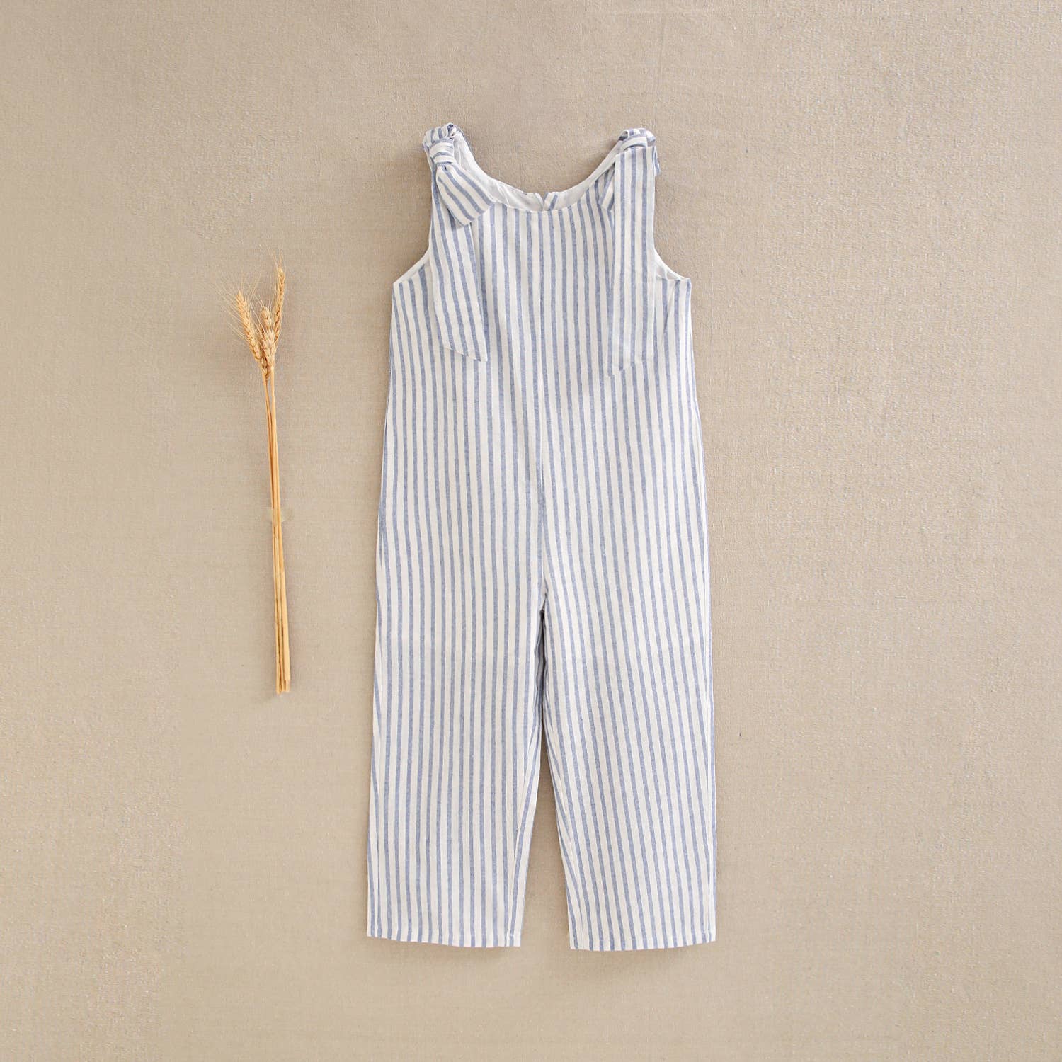 Dadati - Wholesale Overalls - Kids - Girl's sailor jumpsuit with stripes1