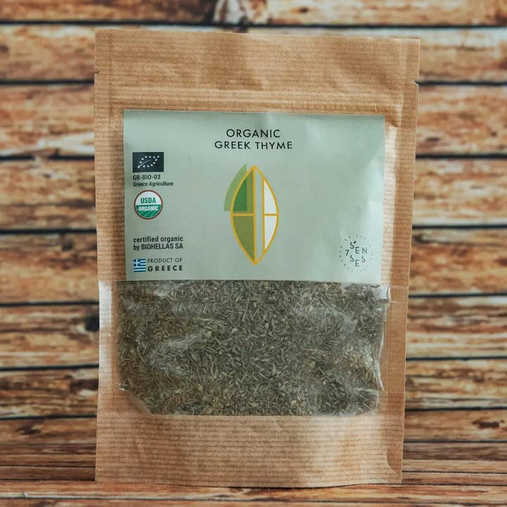SEVEN SENSES ORGANIC - Wholesale Losse thee - 1 lb Bulk Biologische Griekse Tijm Thee - koop tijmthee1