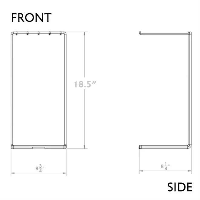 Eastvan bees – wholesale Återförsäljarskyltning – Avsmalnande ljusställ4