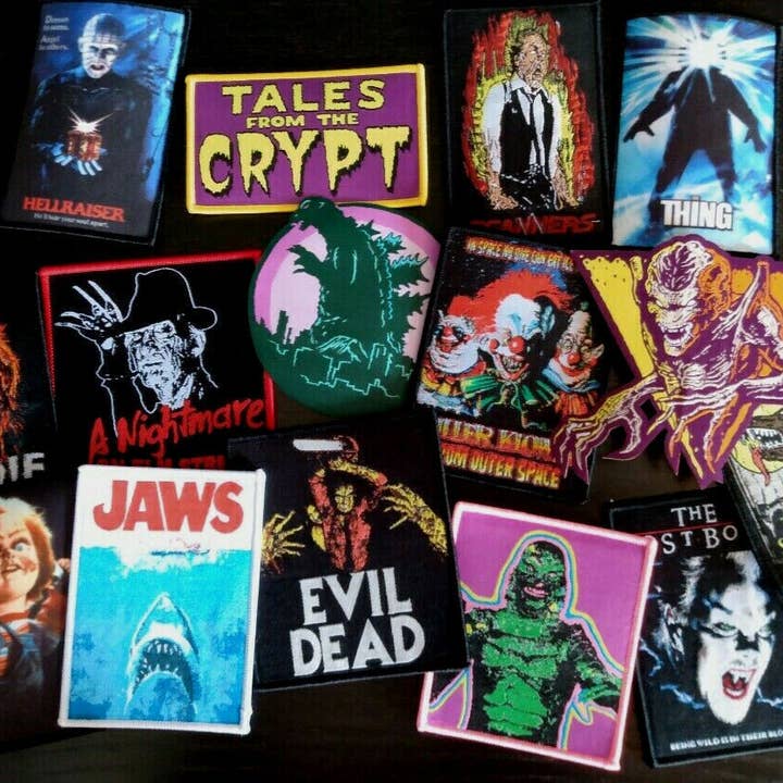 GOBLINHAUS - Wholesale Patch - 100 Random PATCHES - Horror, Monsters, Halloween