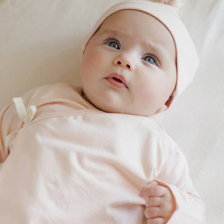 Quincy Mae - Wholesale Newborn/Knit Hat - Baby - Knotted Baby Hat || Petal1