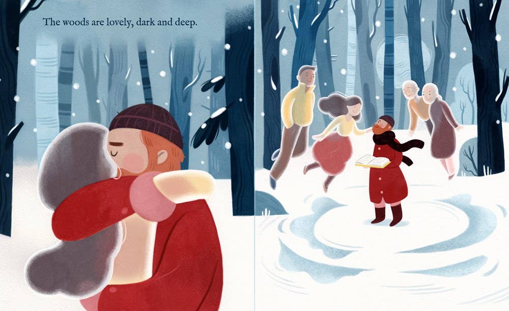 Familius, LLC - Wholesale Preschool Book (3-5) - Stopping By Woods on a Snowy Evening13