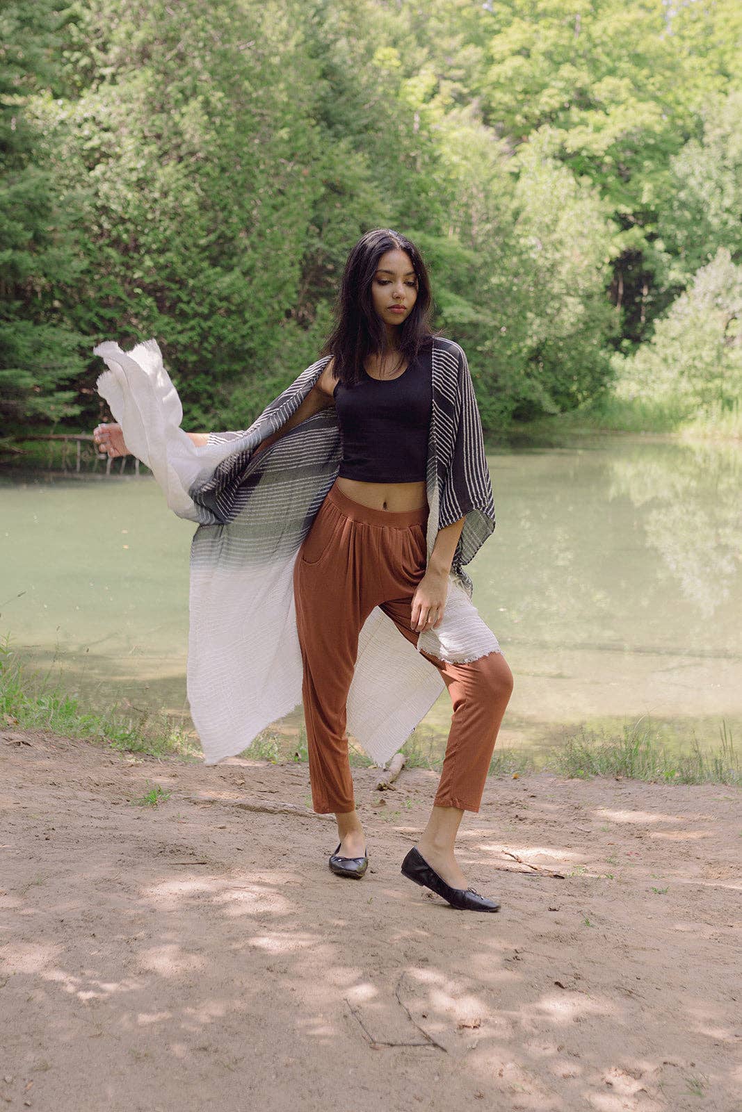 Shop T.K.S - Wholesale Lounge Sweatpants/Joggers - Women's - Rust Orange Lounge Pants3