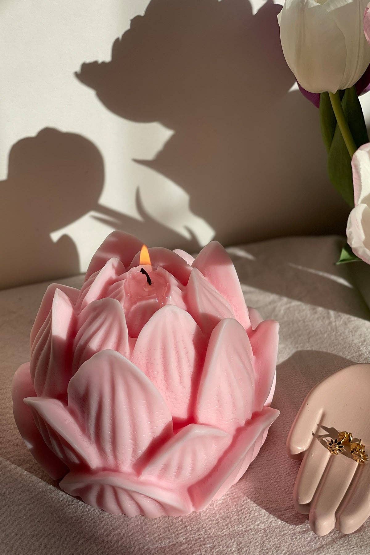 Interlude Candles – wholesale Novelty candle – Lotus Flower Candle3