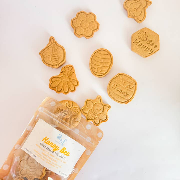 A&F Bonetique - Wholesale Pet Treats - Dog - Honey Bee Dog Treat Bag