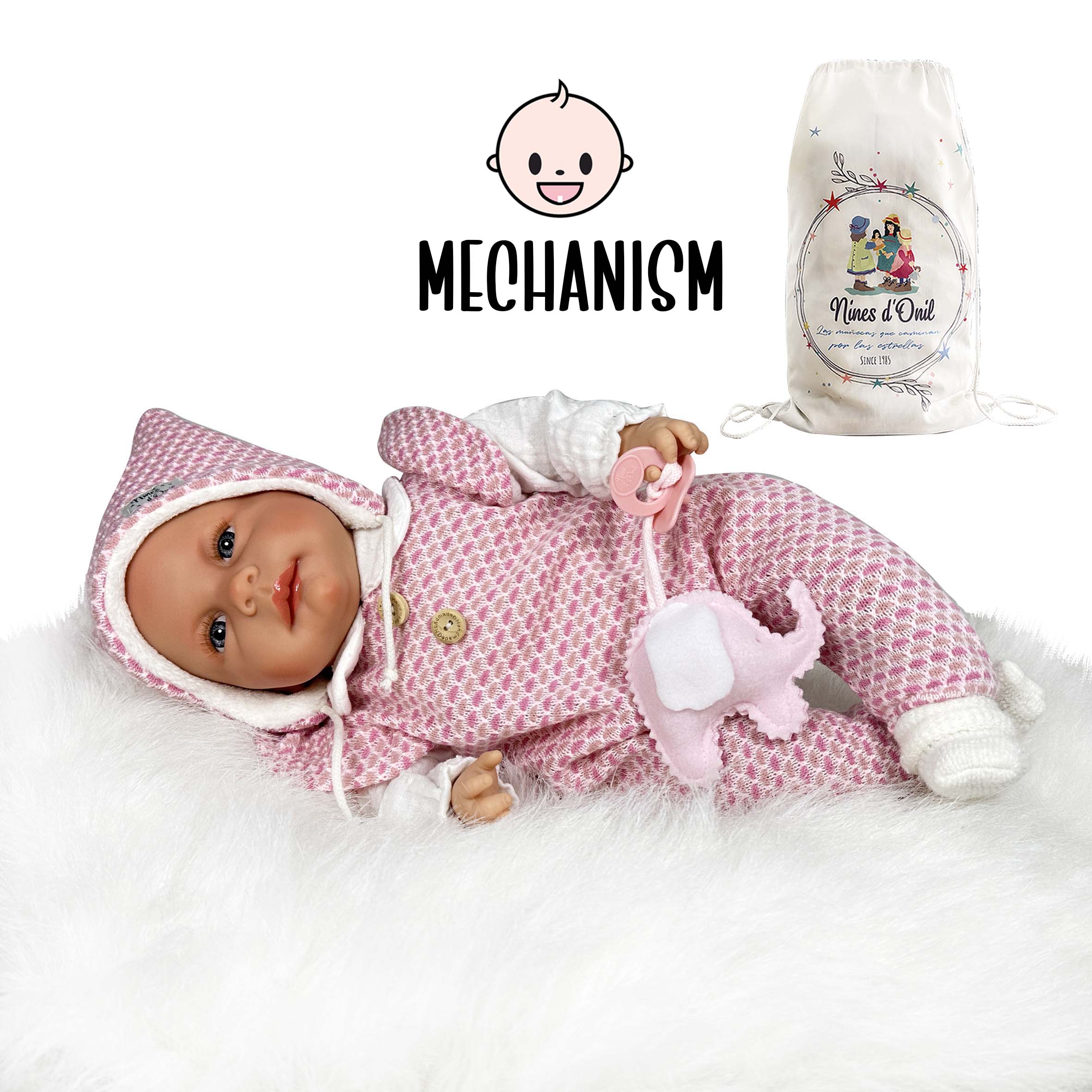 Nines Artesanals d'Onil Dolls - Vendita all'ingrosso Bambola - Bambini - Bambola Ariel con arti in vinile e corpo morbido ipoallergenico1