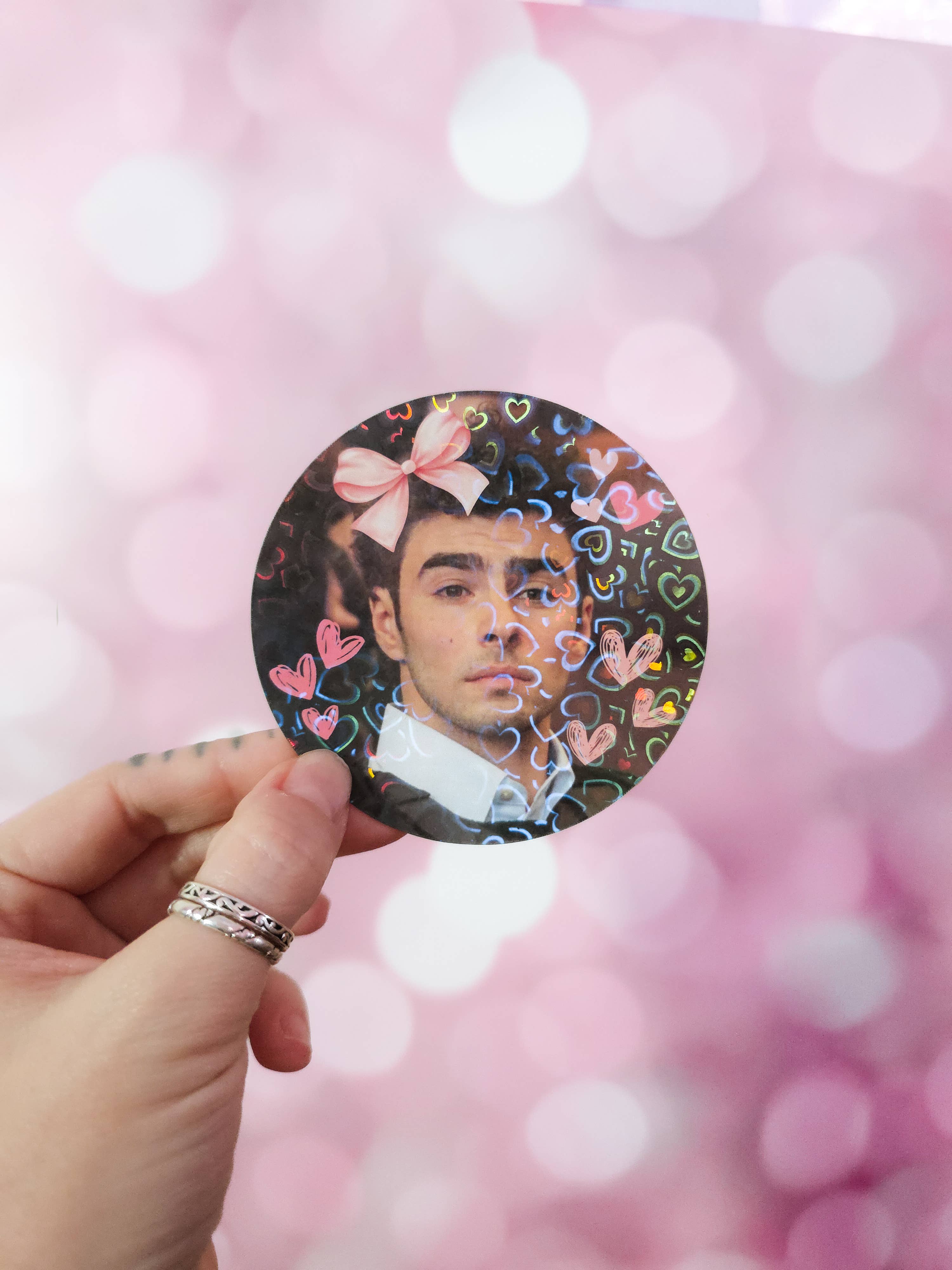 Pretty Rude Things - Wholesale Sticker - Luigi Mangione Babygirl Sticker, 3.25" x 3.25"1