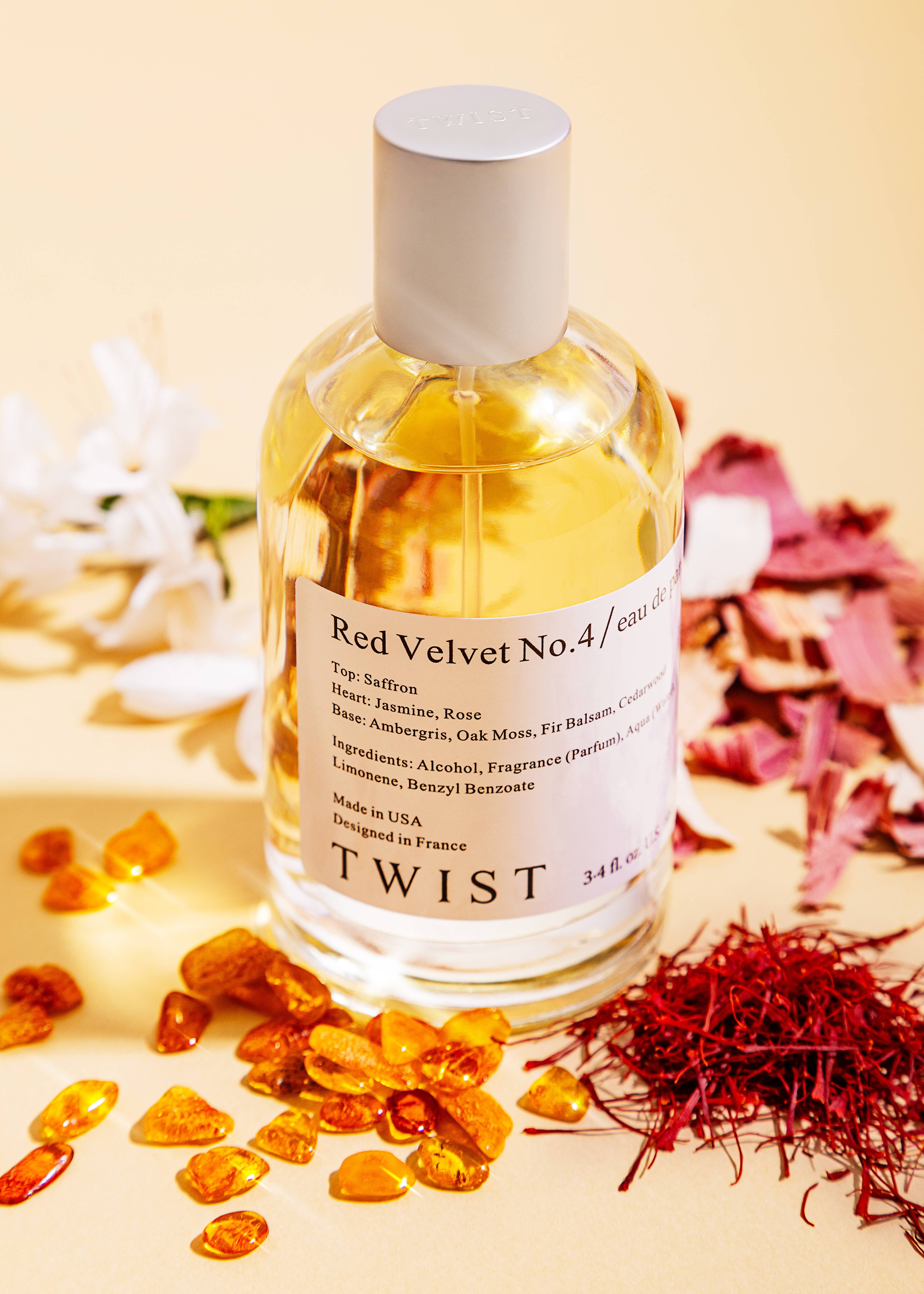 House of Twist – wholesale Perfume/eau de toilette – Twist Red Velvet No. 4 Inspired by MFK Baccarat Rouge 5406