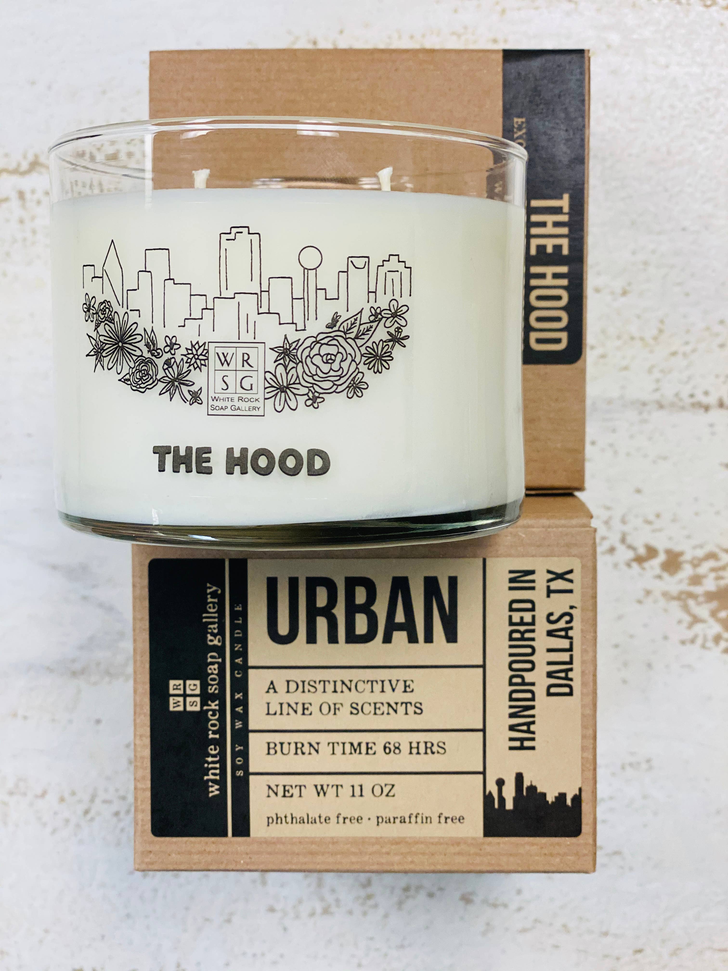 White Rock Soap Gallery - Wholesale Jar/Filled Candle - Soy Wax Candle Urban Collection20
