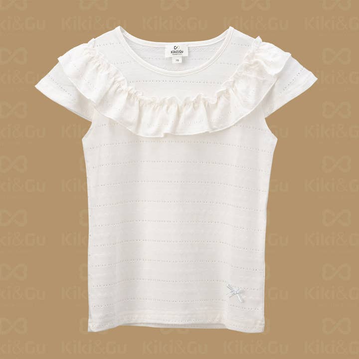KIKI & GU – wholesale T-shirt – Kids – Girl's Sweater - Calem - Pearl1