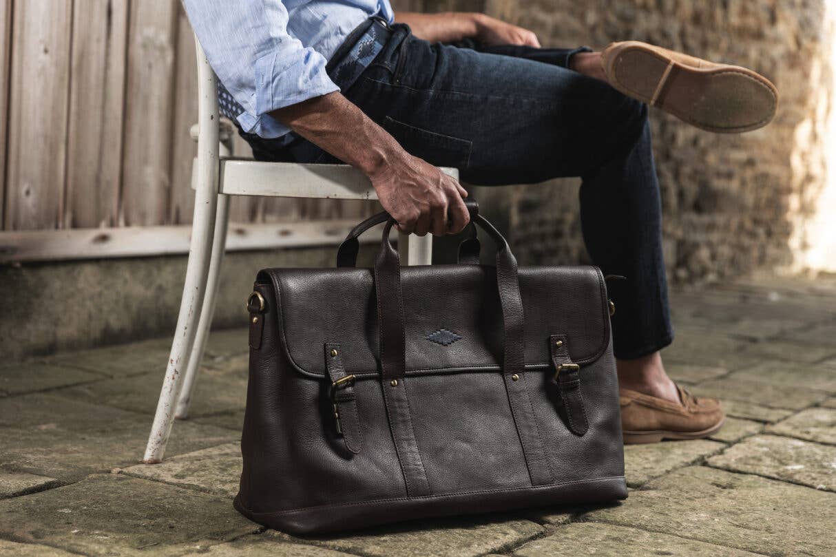 pampeano - Wholesale Belt - Unisex - pampeano belt hand-stitched leather - Ondas1