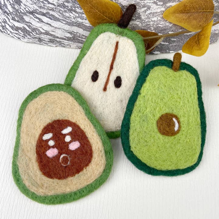 Wool Felt Fruit Coasters Placemats Potholders for wholesale by mildstyles