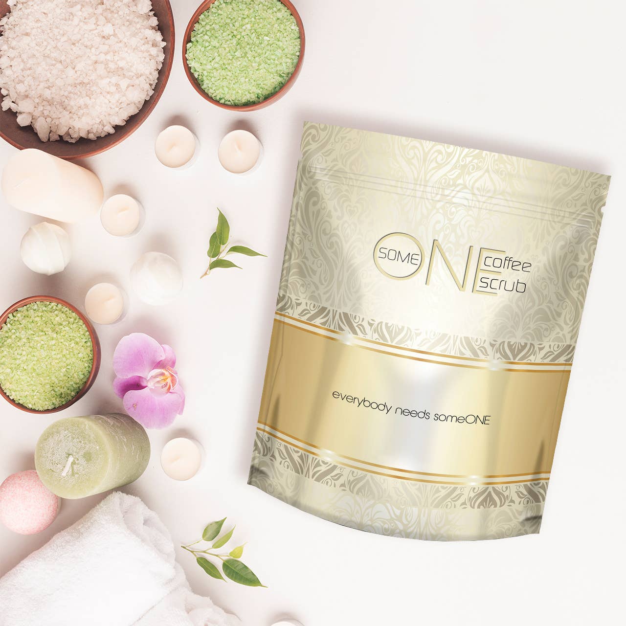 The Midwest Sea Salt Company – wholesale Body scrub/exfoliant – Kona Coffee Anti-Cellulite Body Scrub with Dead Sea Salt3