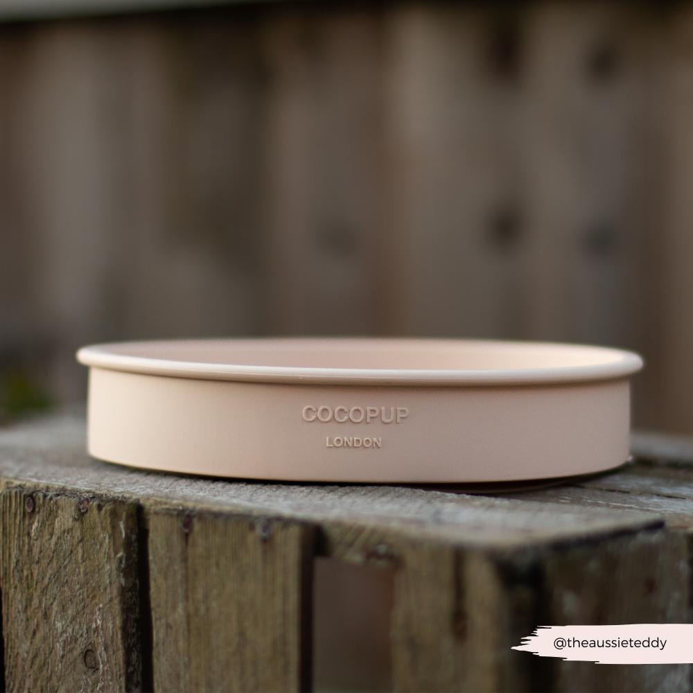 Cocopup London - Venta al por mayor Comedero - Gatos y perros - Plato de silicona para perros de alimentación lenta con flores rosa bebé11