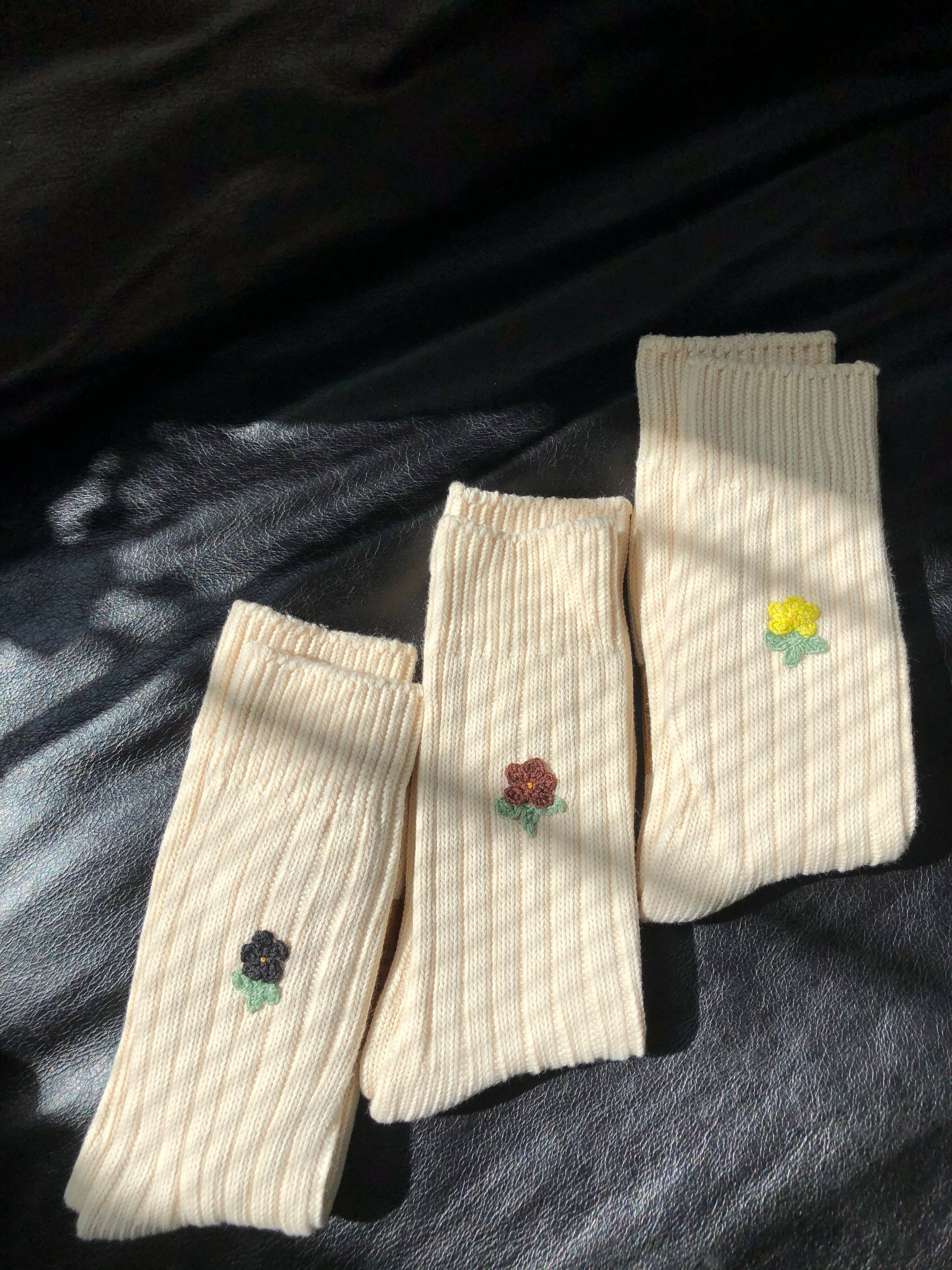 Billy Bamboo - Vendita all'ingrosso Calzini - Donna - CALZINI ROSA CAMPO UNCINETTO10